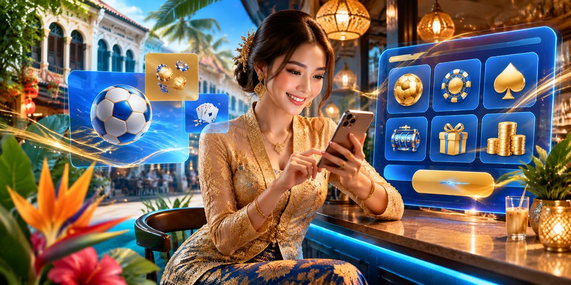 Pemain kasino mudah alih di Ipoh menikmati permainan slot dan meja