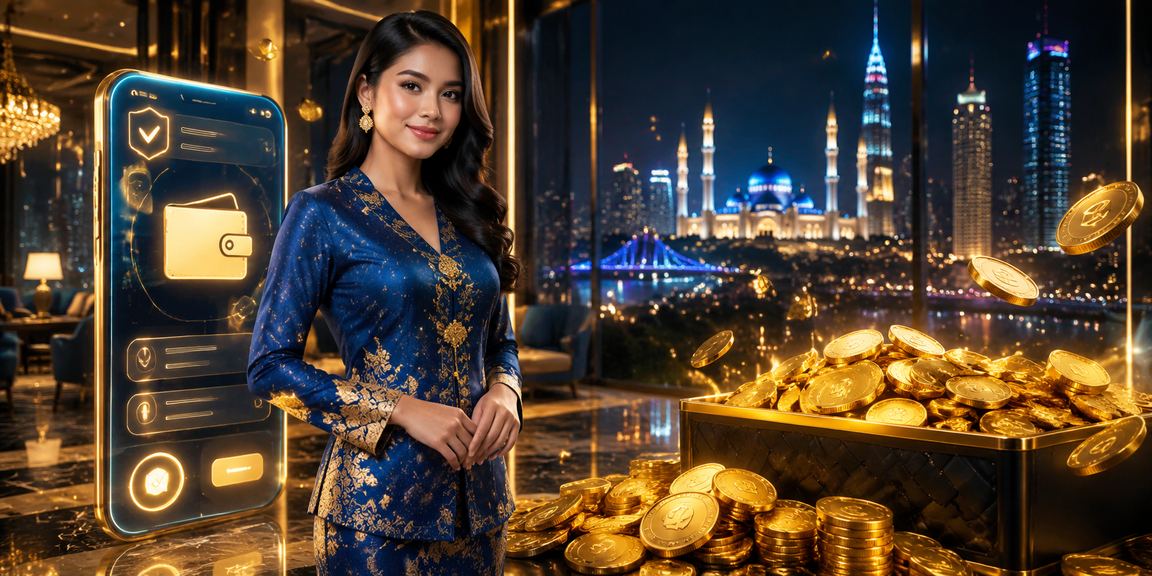 Pemain Selangor berbaju kurung bermain kasino dalam talian dengan selamat dan selesa di batik888